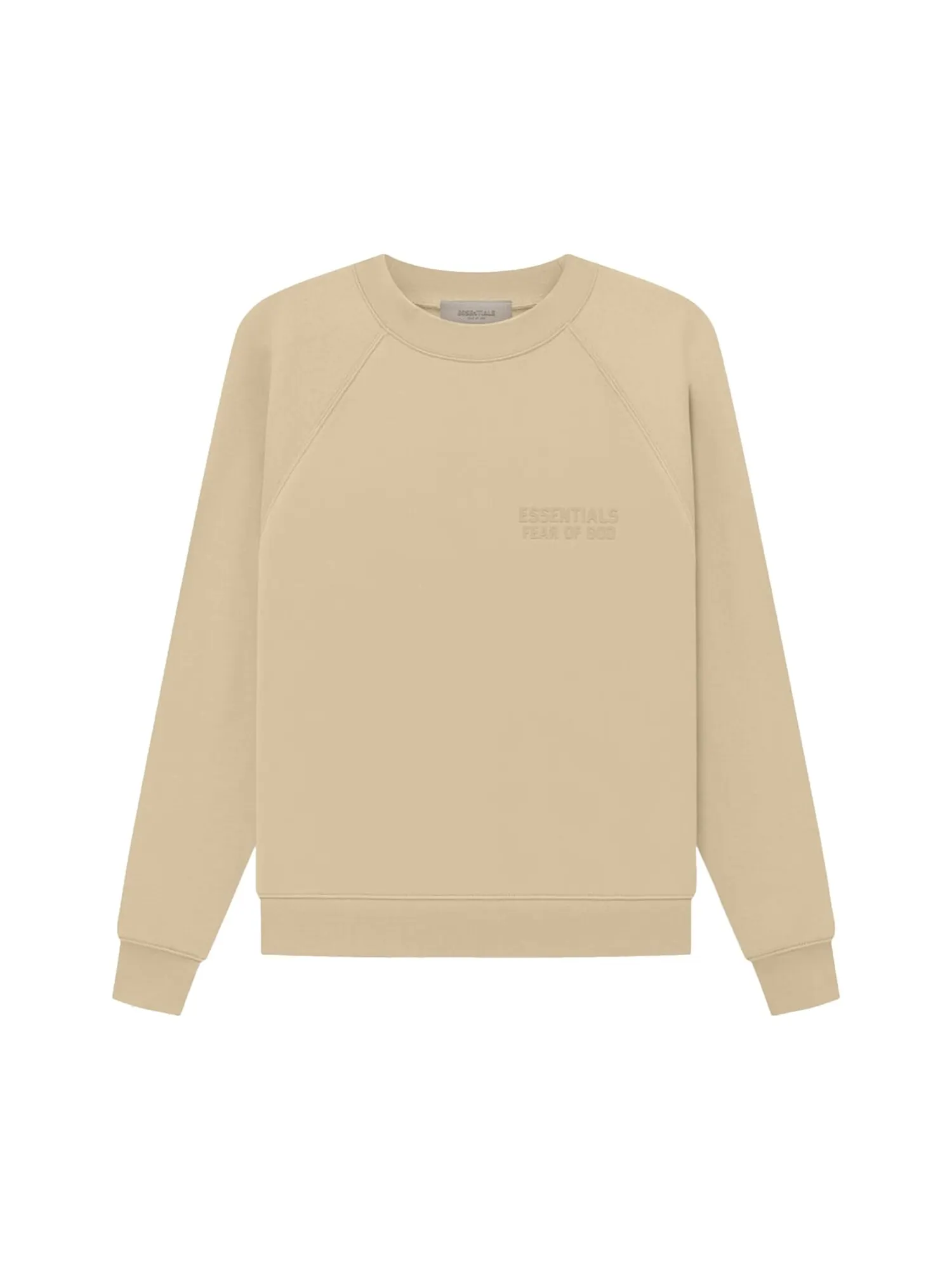Толстовка с круглым вырезом Fear of God Essentials — изображение 1 из 2, песочный