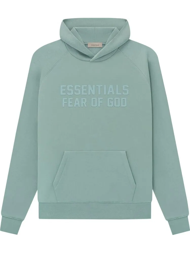 Худи Fear of God Essentials Hoodie 'Sycamore' — изображение 1 из 2, зеленый