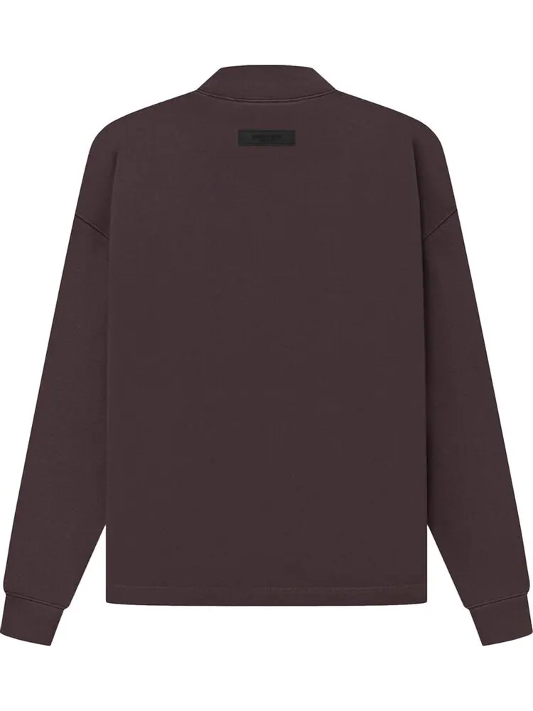 Толстовка Fear of God Essentials Relaxed Crewneck 'Plum' — изображение 2 из 2, коричневый