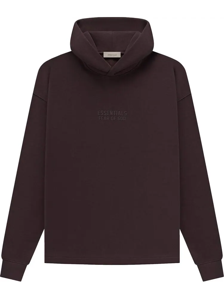 Худи Fear of God Essentials Relaxed Hoodie Plum — изображение 1 из 2, коричневый