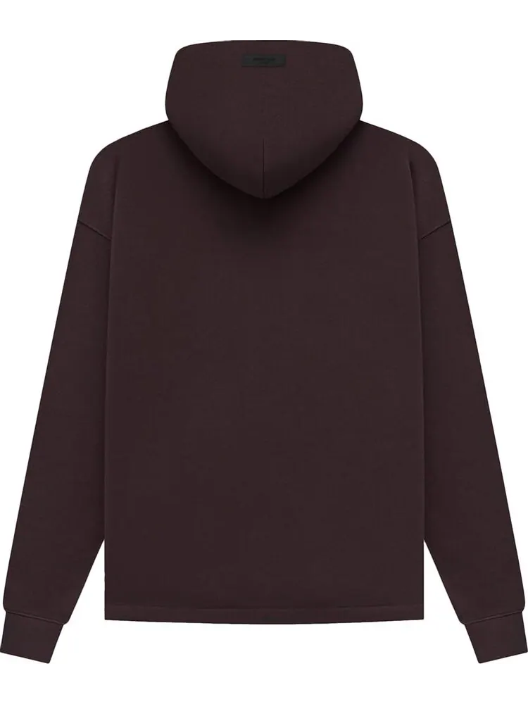 Худи Fear of God Essentials Relaxed Hoodie Plum — изображение 2 из 2, коричневый