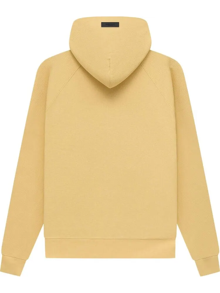 Худи Fear of God Essentials Waffle Raglan Hoodie 'Light Tuscan' — изображение 2 из 2, желтый