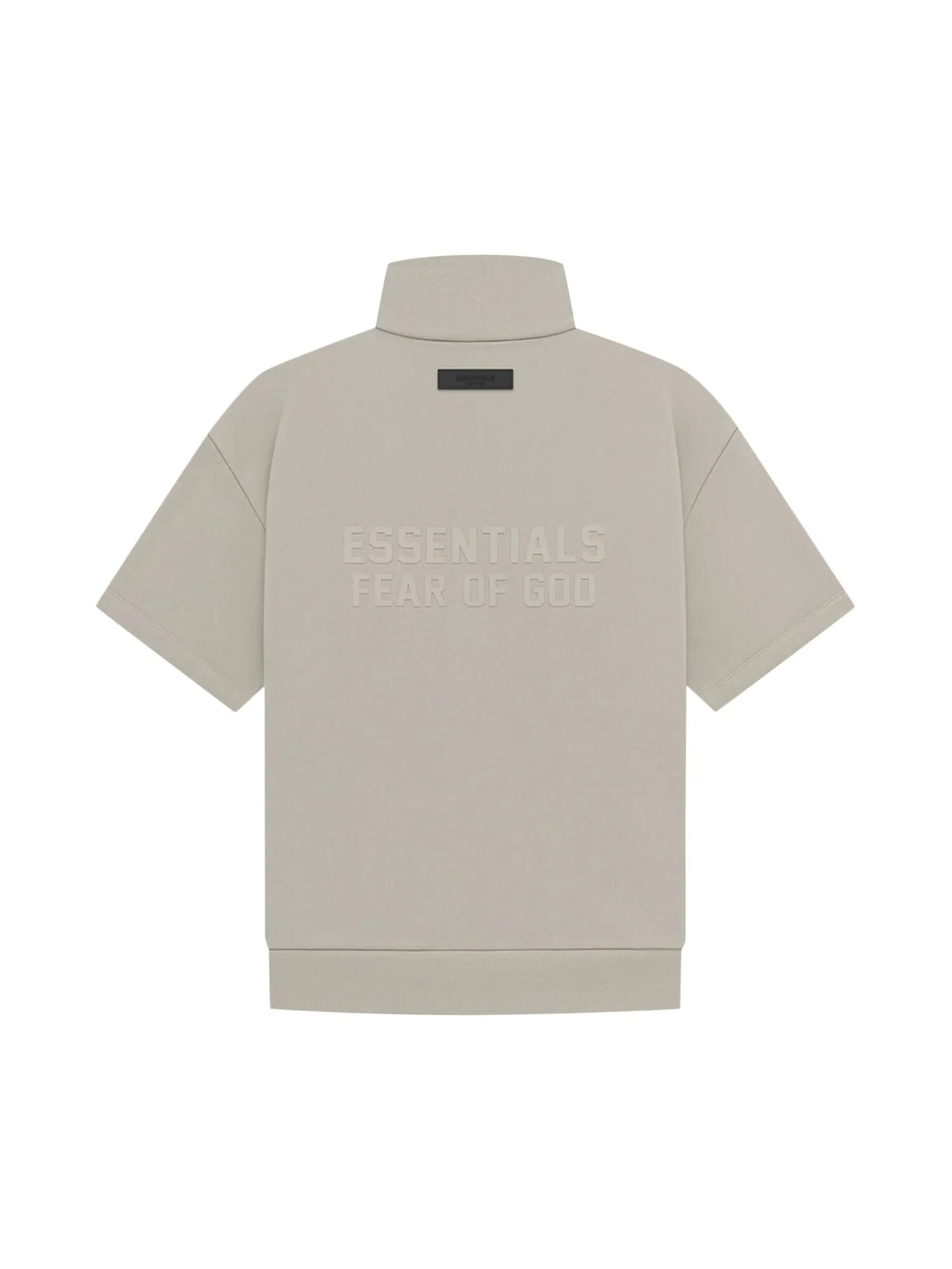 Рубашка с рукавом 3/4 на молнии Fear of God Essentials — изображение 2 из 2, серый