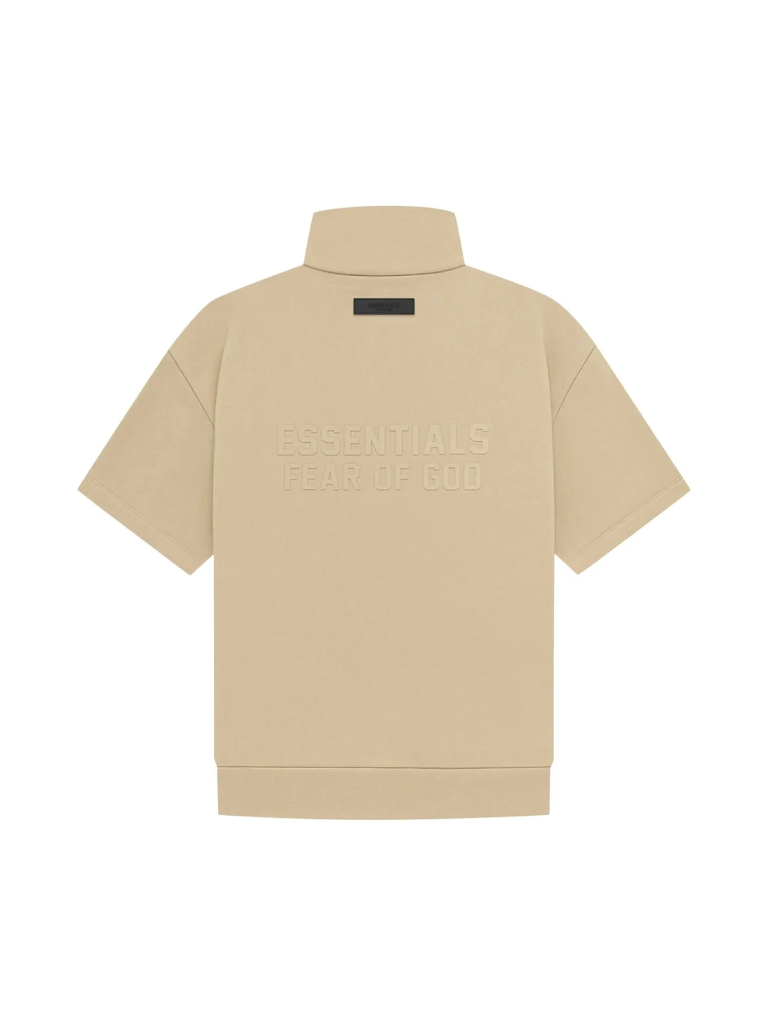 Рубашка с рукавом 3/4 на молнии Fear of God Essentials — изображение 2 из 2, песочный