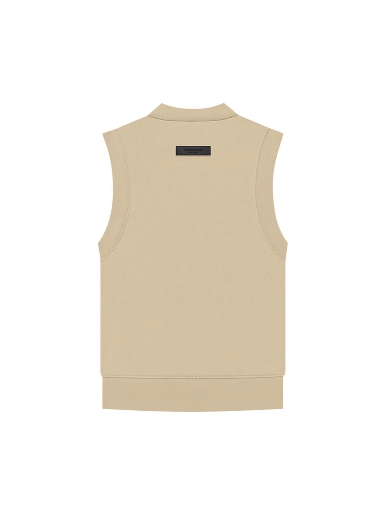 Пуловер Fear of God Essentials, жилет с v-образным вырезом — изображение 2 из 2, песочный