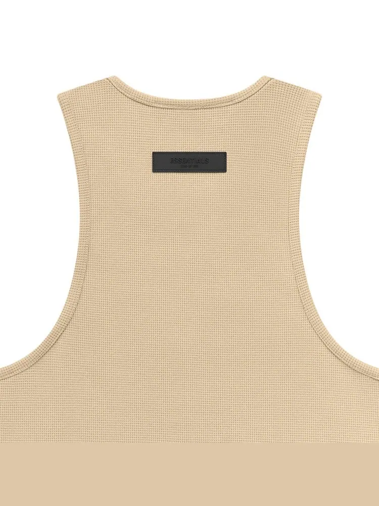 Топ Fear of God Essentials Waffle Tank — изображение 2 из 2, бежевый