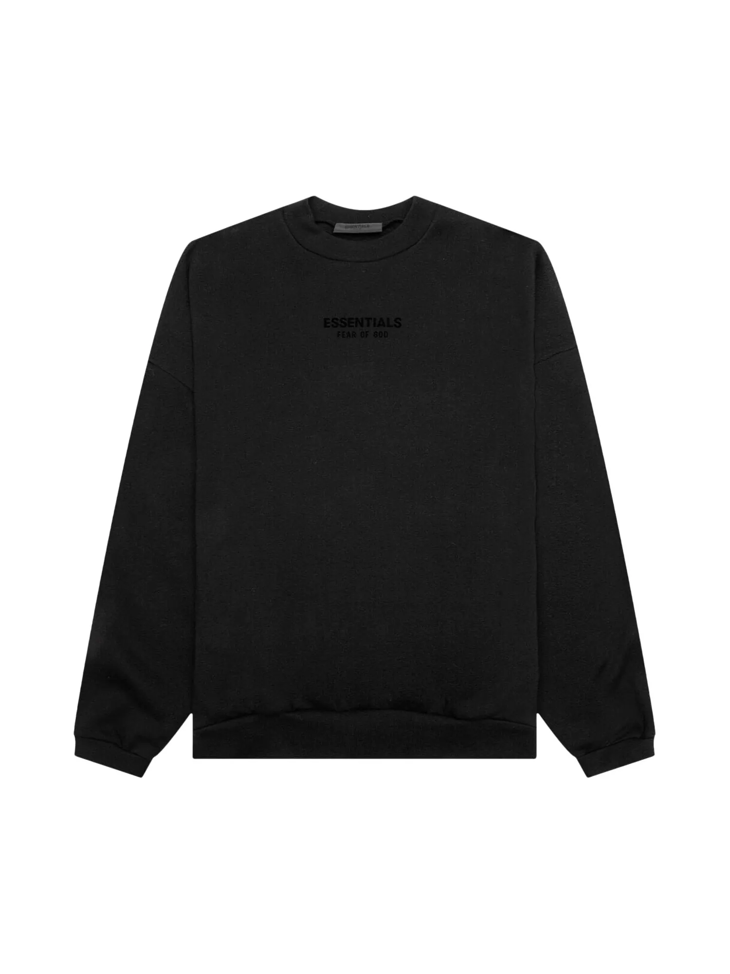 Круглый вырез Fear of God Essentials — изображение 1 из 2, черный