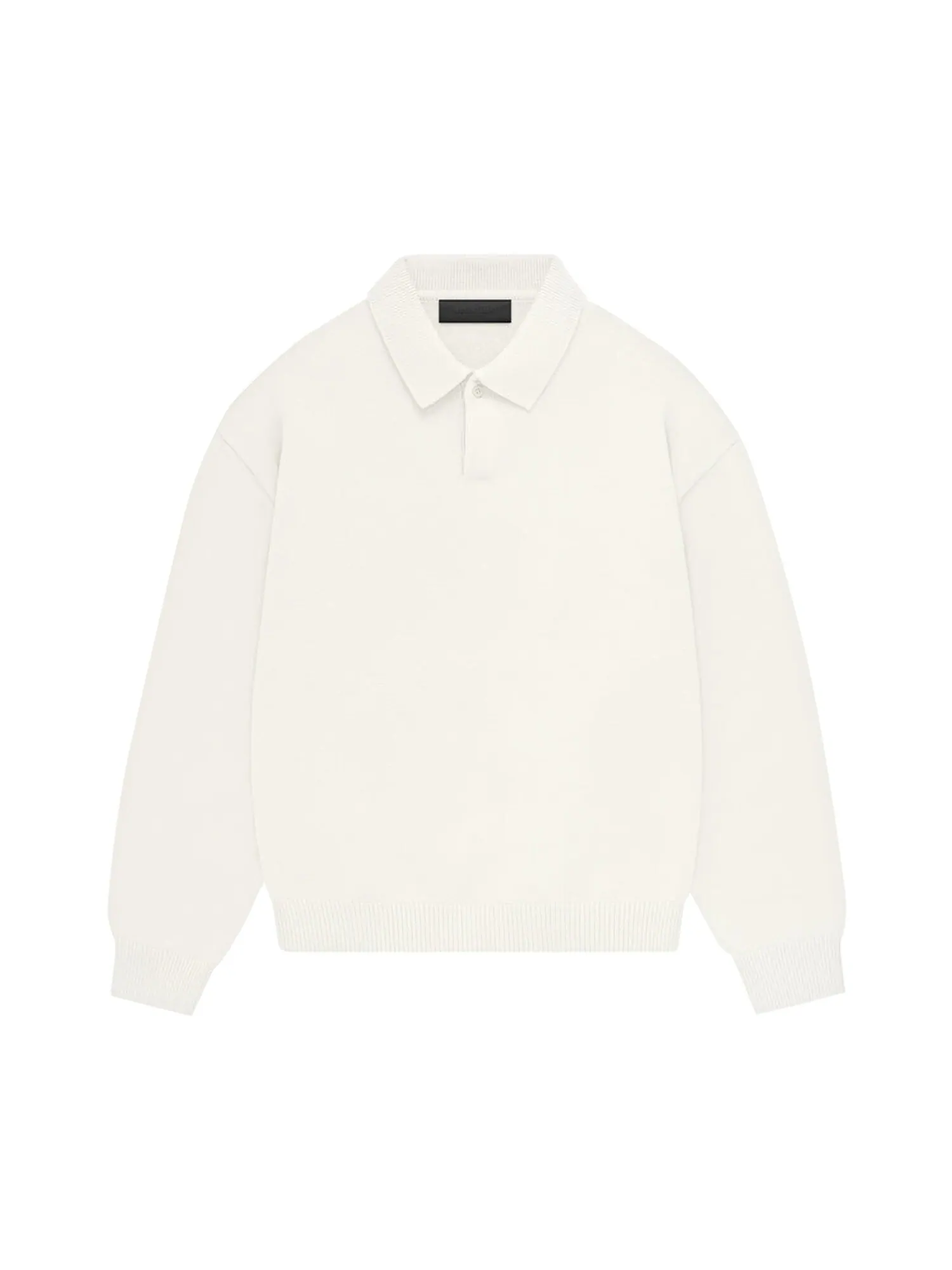Поло Fear of God Essentials с длинными рукавами — изображение 1 из 2, серый