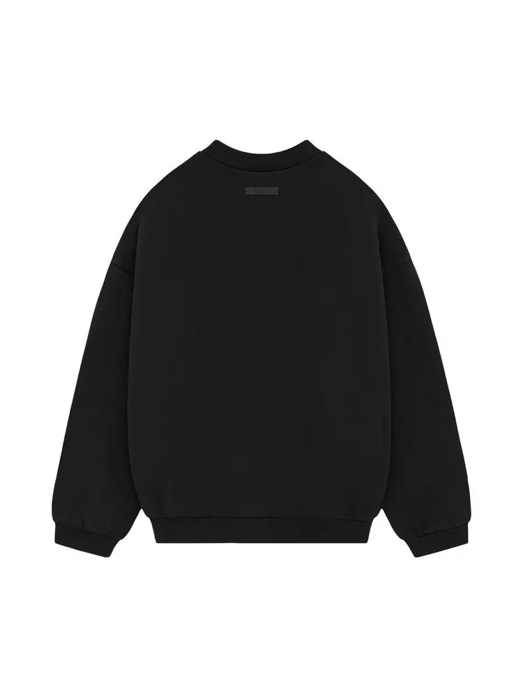 Свитер Fear of God Essentials Heavy Fleece Crewneck — изображение 2 из 2, черный