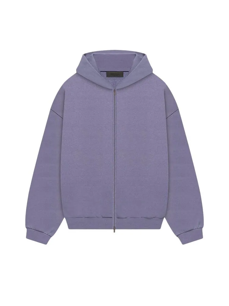 Худи Fear of God Essentials Heavy Fleece Full Zip Hoodie Lavender — изображение 1 из 2, фиолетовый