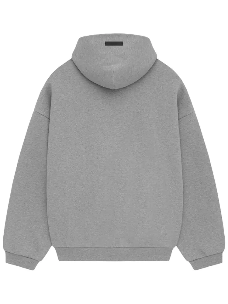 Худи Fear of God Essentials Fleece Hoodie 'Dark Heather' — изображение 2 из 2, серый
