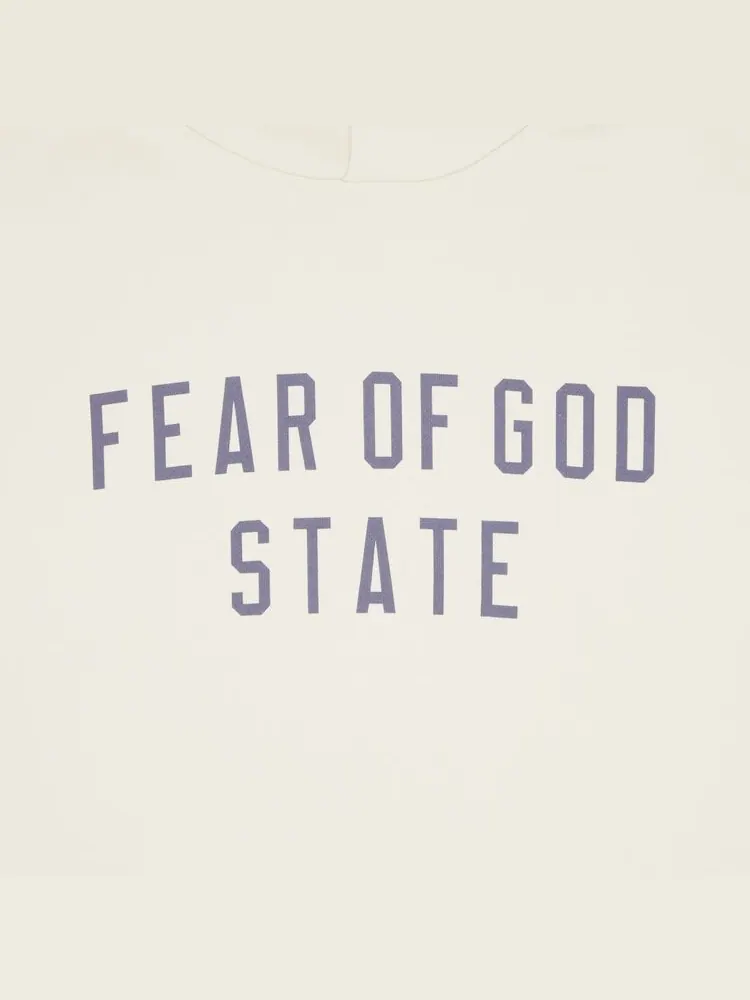 Худи Fear of God Essentials Fleece Hoodie Shell — изображение 3 из 3, кремовый