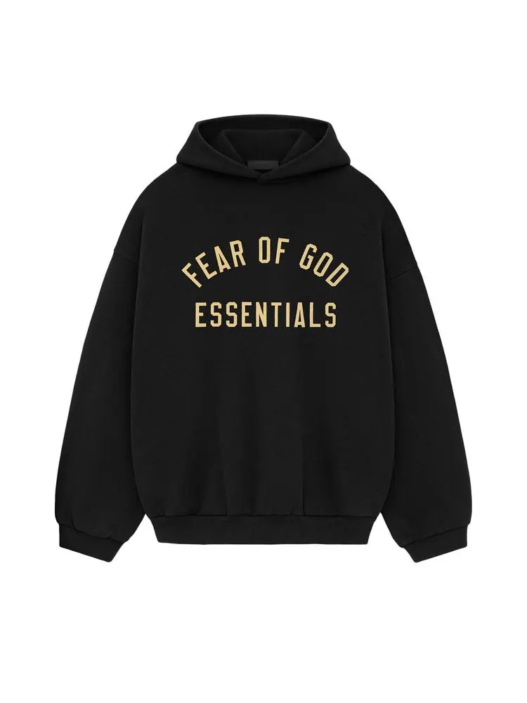 Худи Fear of God Essentials Fleece Hoodie — изображение 1 из 2, черный