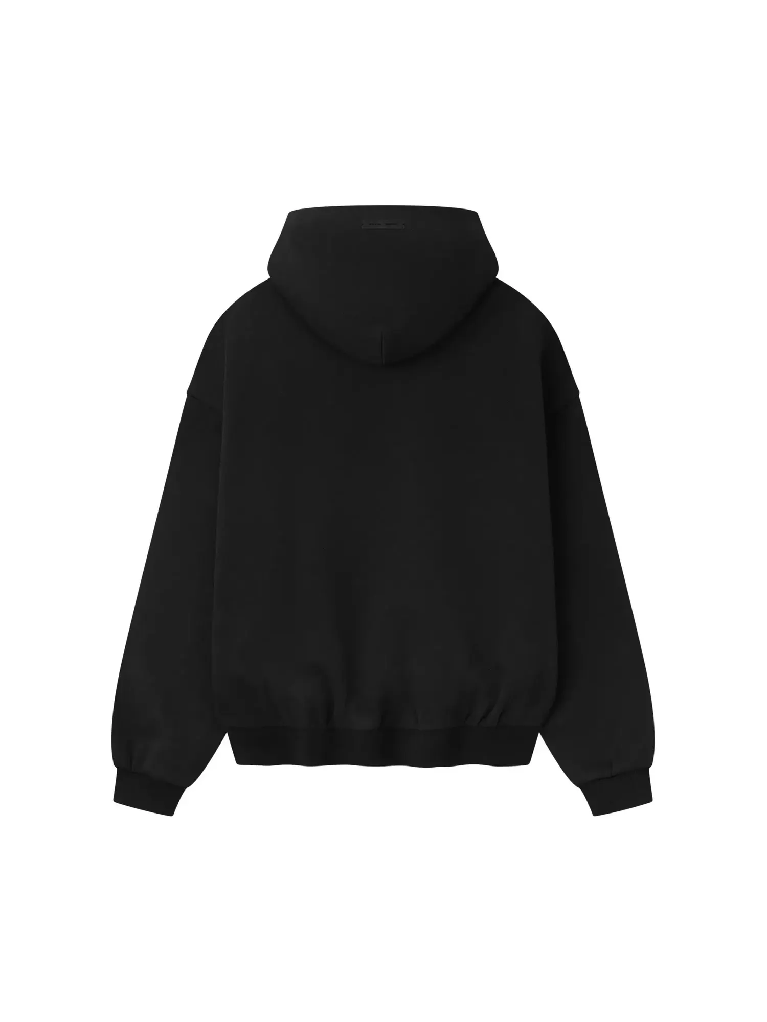 Толстовка с капюшоном Fear of God Essentials Embossed 90s Fit Fleece Hoodie — изображение 2 из 2, винтажный черный