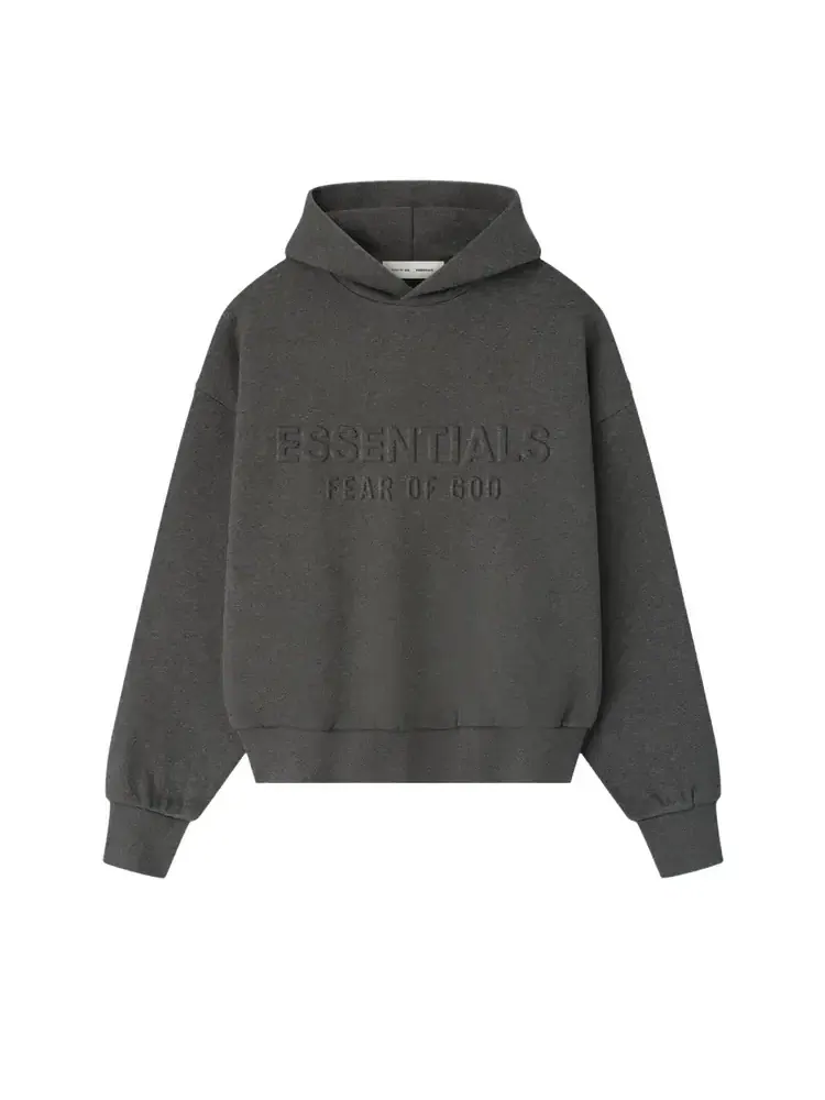 Классическое худи Fear of God Essentials — изображение 1 из 3, серый