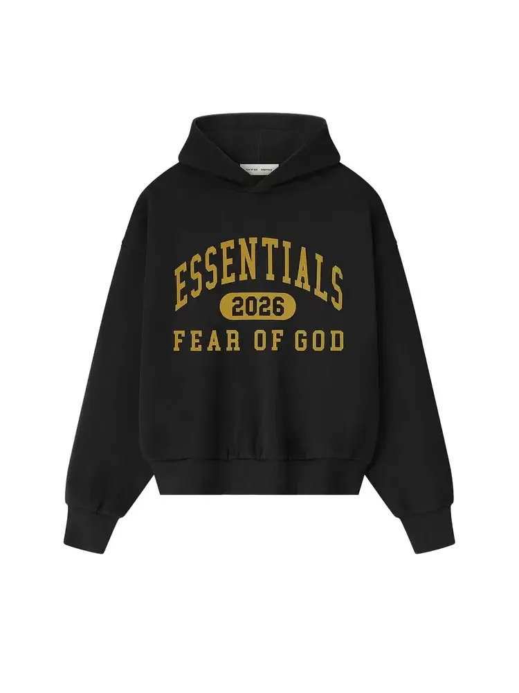 Классическое худи Fear of God Essentials — изображение 1 из 2, черный