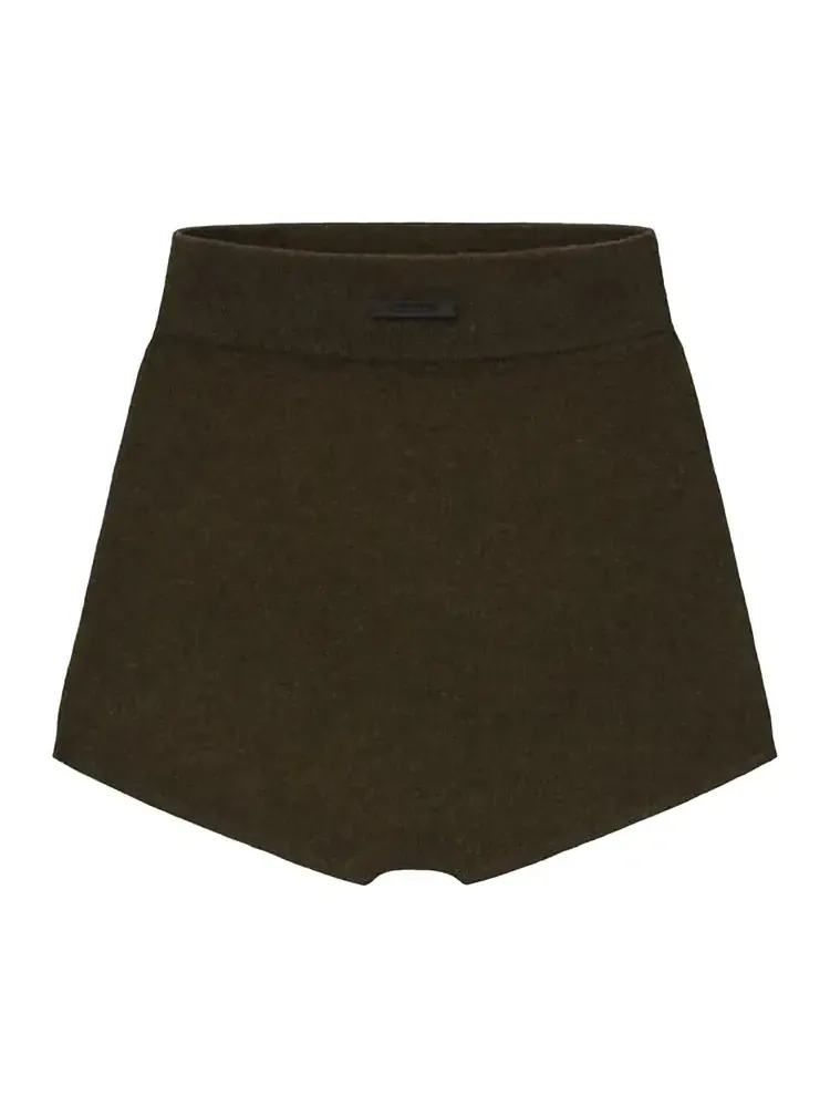Шорты Fear of God Essentials Rib Boy Short — изображение 1 из 3, коричневый