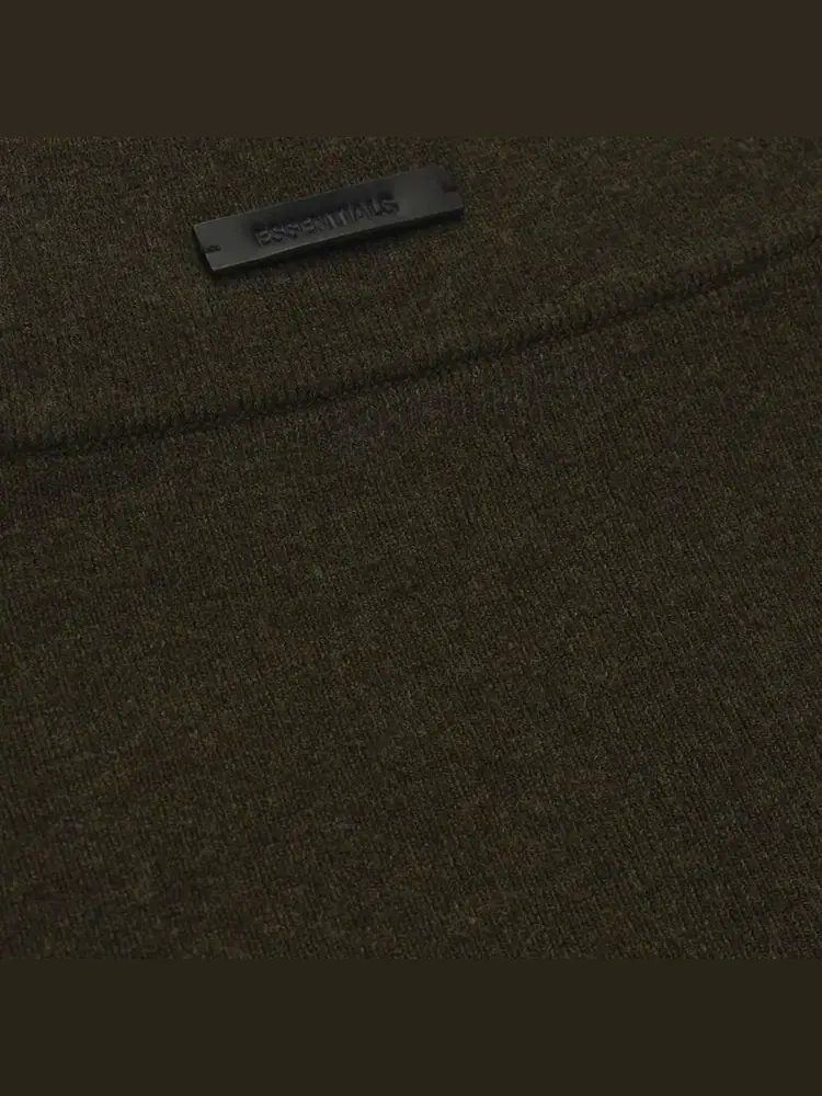 Шорты Fear of God Essentials Rib Boy Short — изображение 3 из 3, коричневый