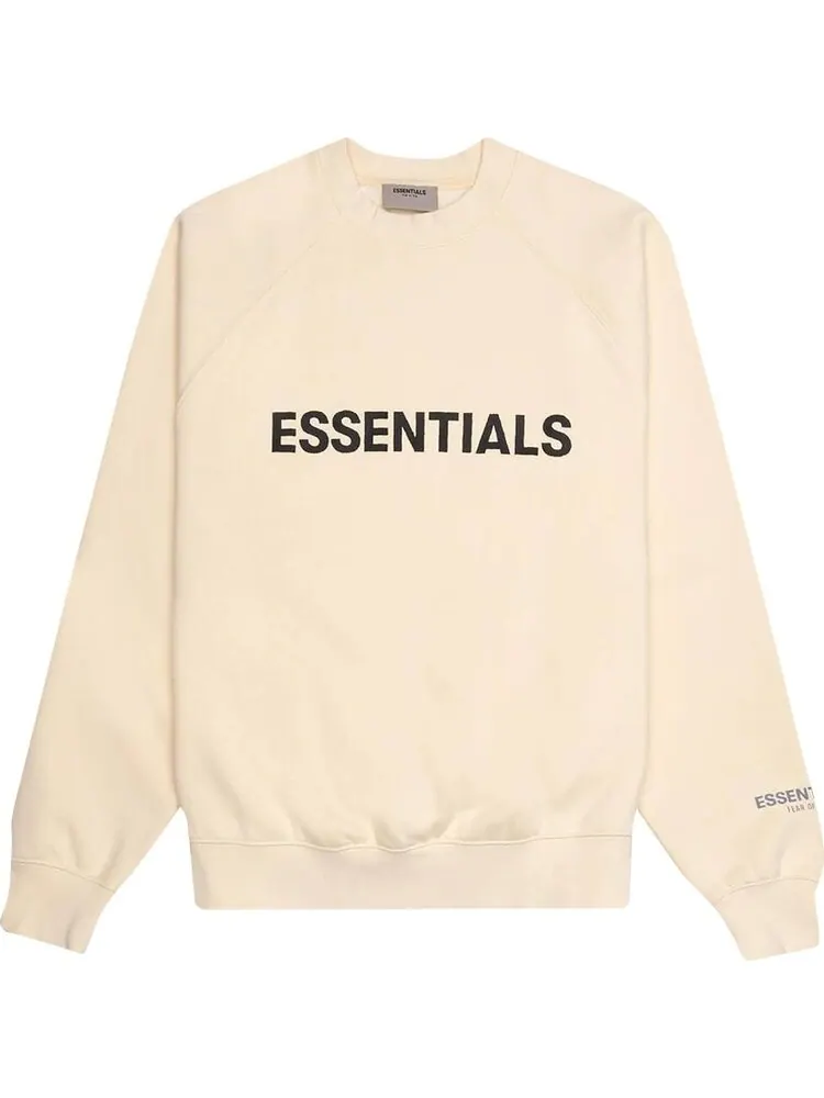 Пуловер Fear of God Essentials Pullover Crewneck 'Buttercream' — изображение 1 из 1, бежевый