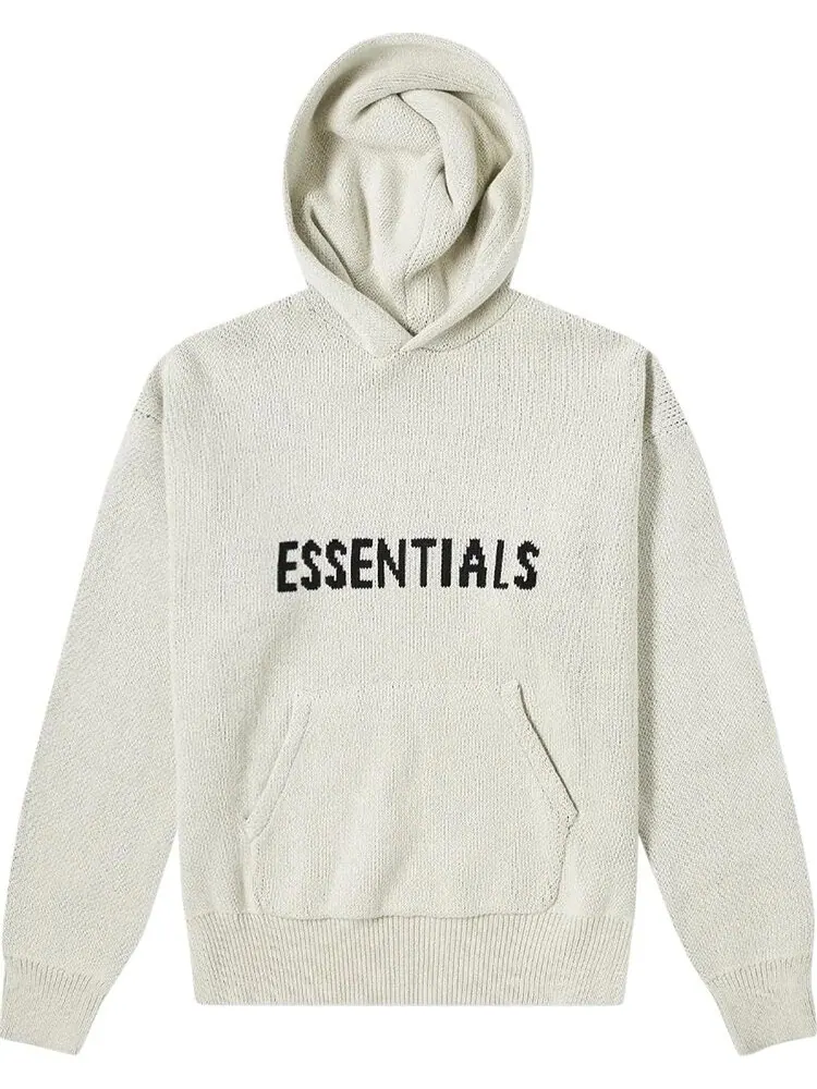 Свитер Fear of God Essentials Knit Sweater 'Oatmeal' — изображение 1 из 1, серый