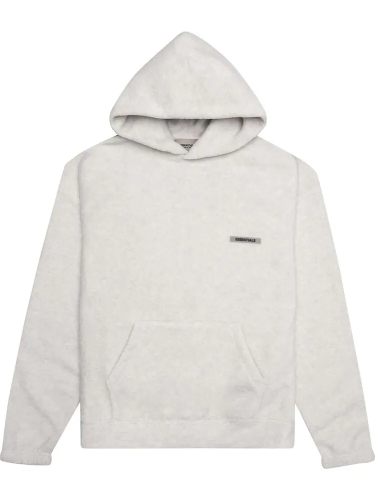 Худи Fear of God Essentials Polar Fleece Hoodie 'Oatmeal' — изображение 1 из 1, серый