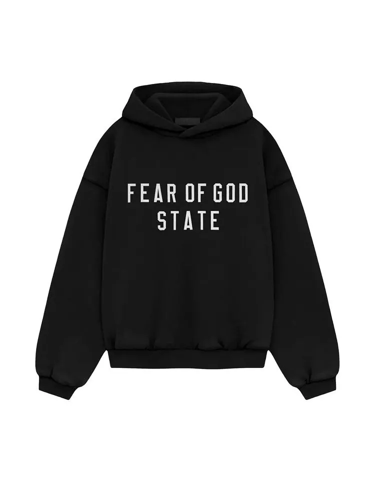 Худи Fear of God Essentials Heavy Fleece Hoodie — изображение 1 из 2, черный