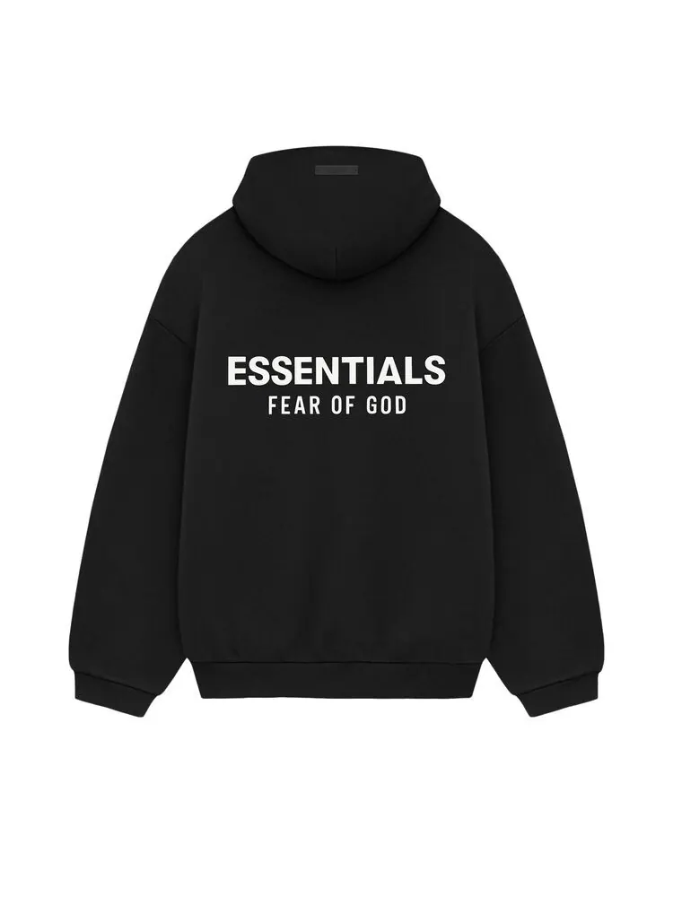 Худи Fear of God Essentials Fleece — изображение 3 из 5, черный