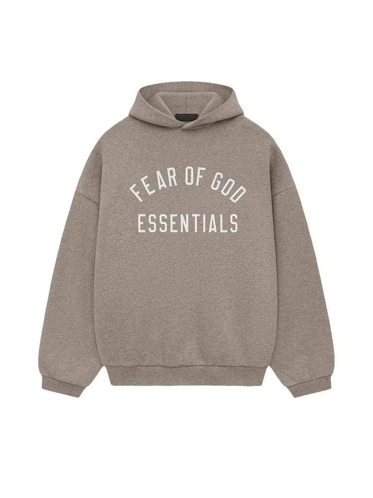 Худи Fear of God Essentials Fleece Hoodie — изображение 1 из 2, серый