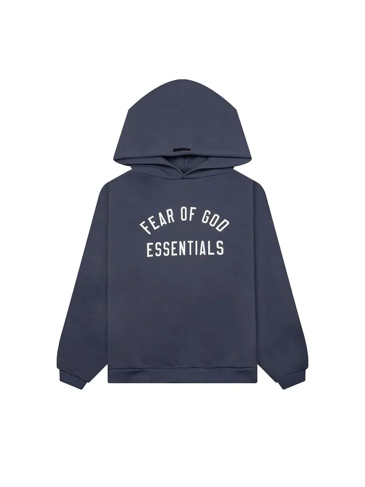 Худи Fear of God Essentials Fleece Hoodie 'Marine' — изображение 1 из 2, морской
