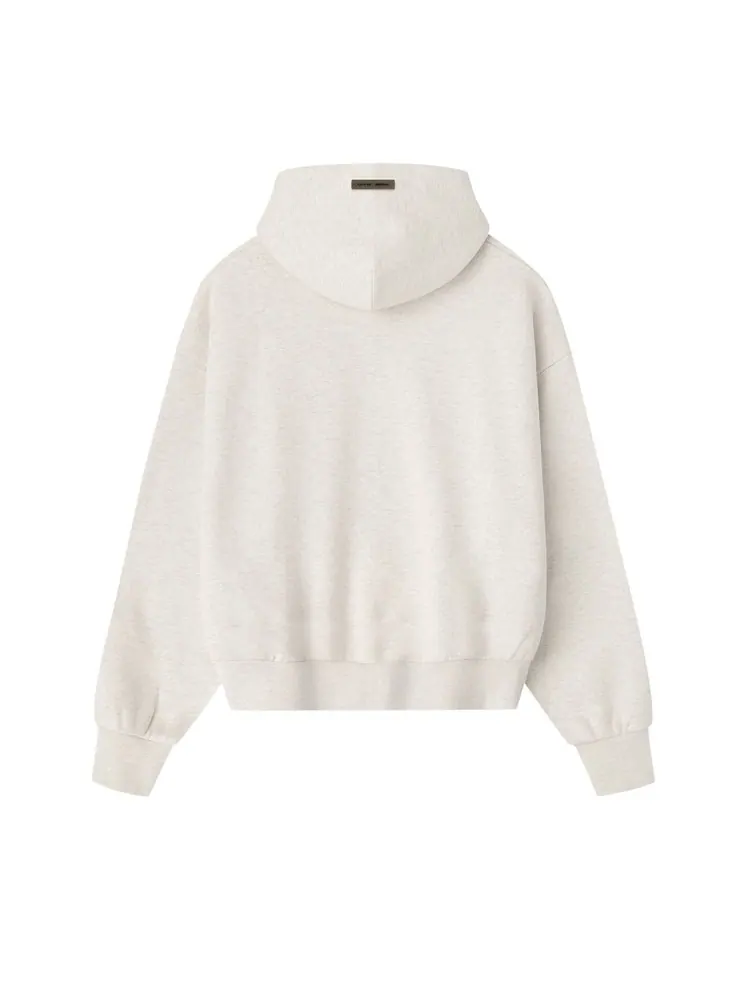 Толстовка Fear of God Essentials Embossed Essentials Classic Hoodie цвета «овсяный вереск» — изображение 2 из 2, белый