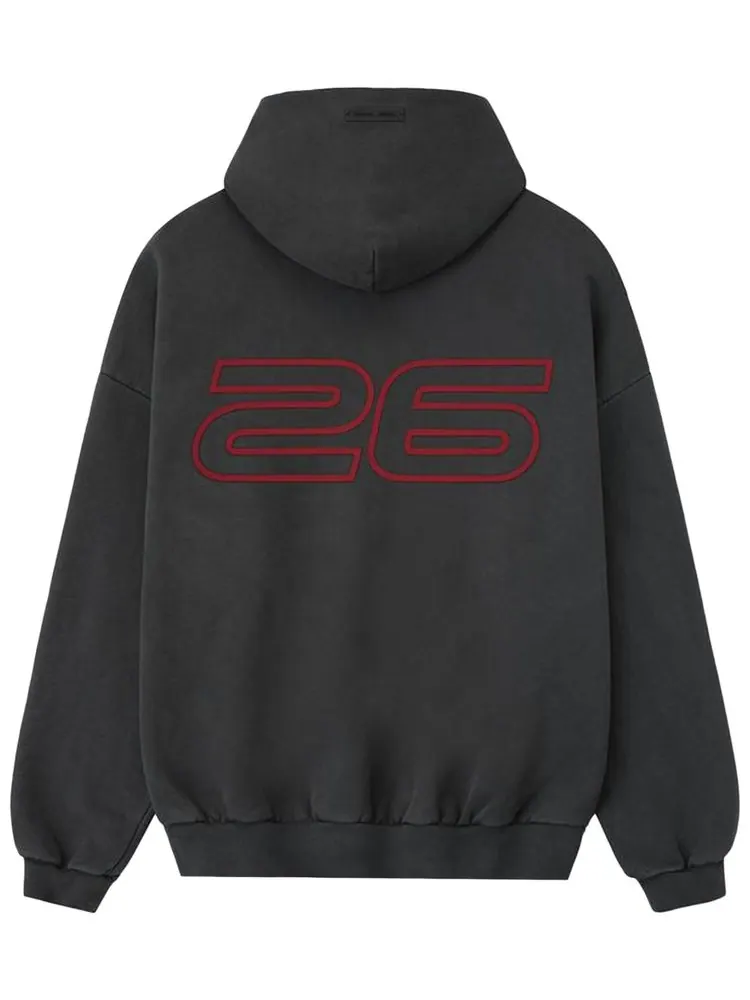 Толстовка Fear of God Essentials из плотного флиса в стиле 90-х — изображение 2 из 2, серый