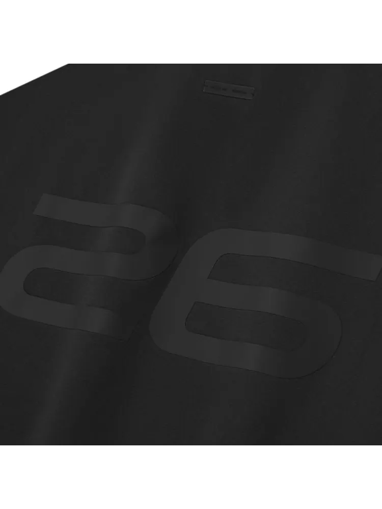 Футболка-борцовка Fear of God Essentials из атласного флиса в стиле 90-х, винтажная — изображение 3 из 3, черный