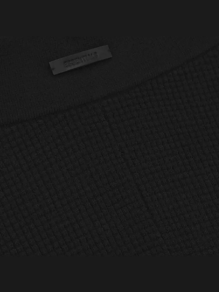 Леггинсы Fear of God Essentials Waffle Leggings — изображение 3 из 3, черный