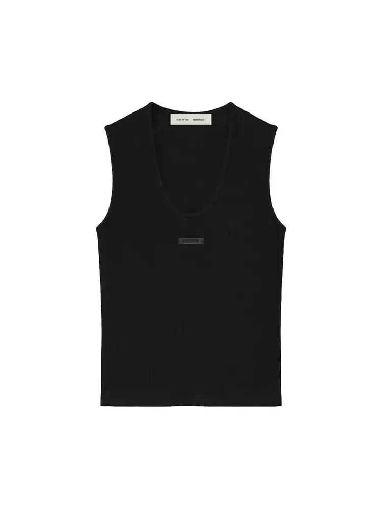 Майка Fear of God Essentials Rib Tank — изображение 1 из 3, черный