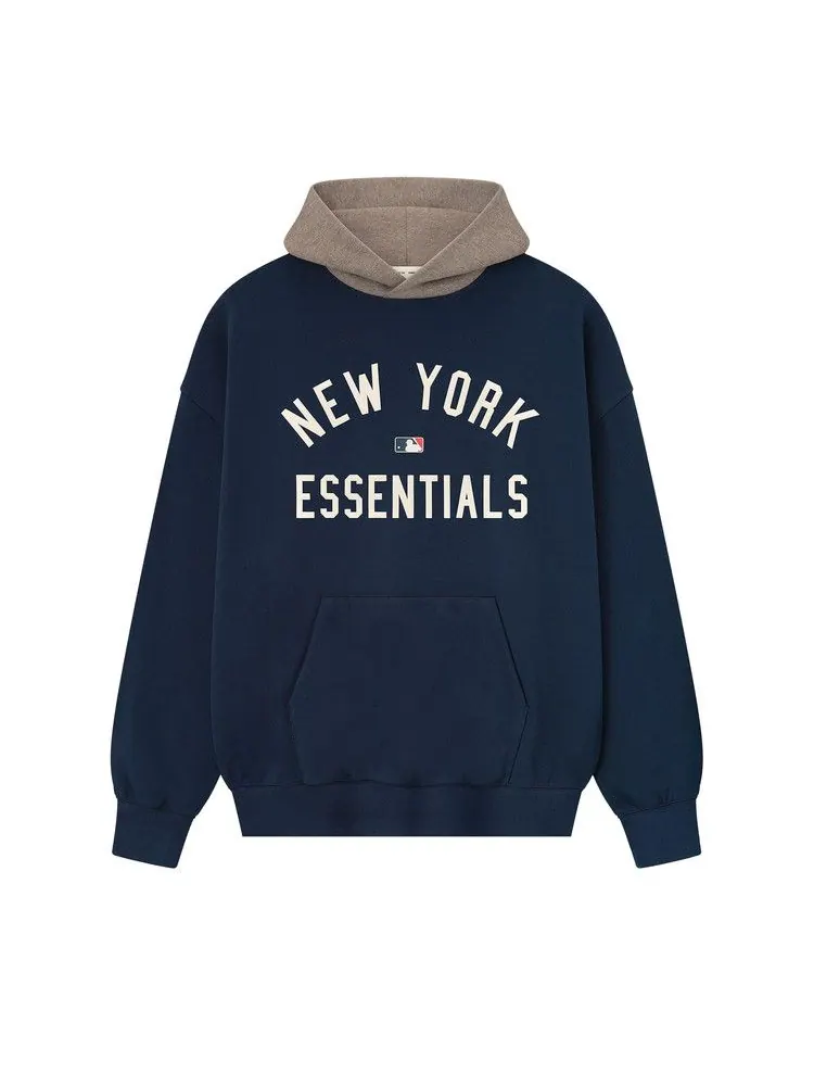 Худи Fear of God Essentials Yankees Sport Hoodie — изображение 1 из 3, темно-синий