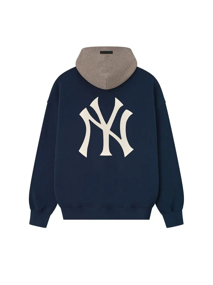 Худи Fear of God Essentials Yankees Sport Hoodie — изображение 2 из 3, темно-синий