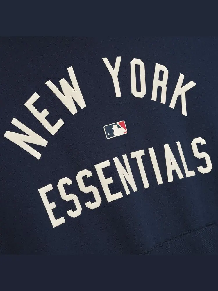 Худи Fear of God Essentials Yankees Sport Hoodie — изображение 3 из 3, темно-синий