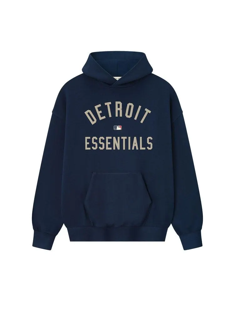 Худи Fear of God Essentials Tigers Sport Hoodie — изображение 1 из 3, темно-синий
