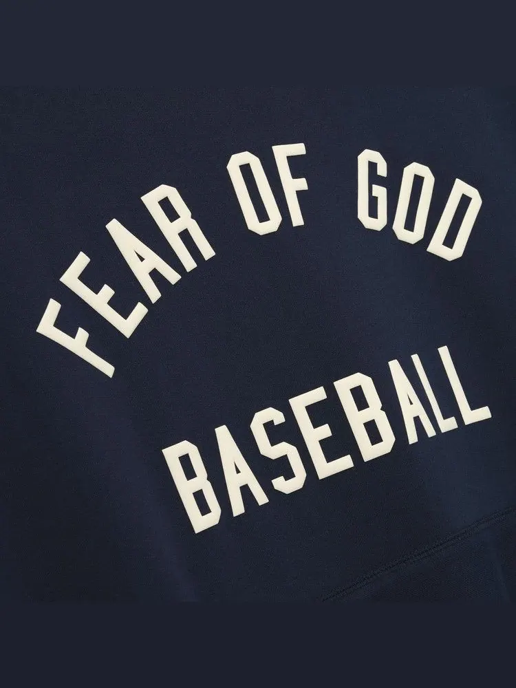 Свитер Fear of God Essentials MLB Sport Crewneck — изображение 3 из 3, темно-синий