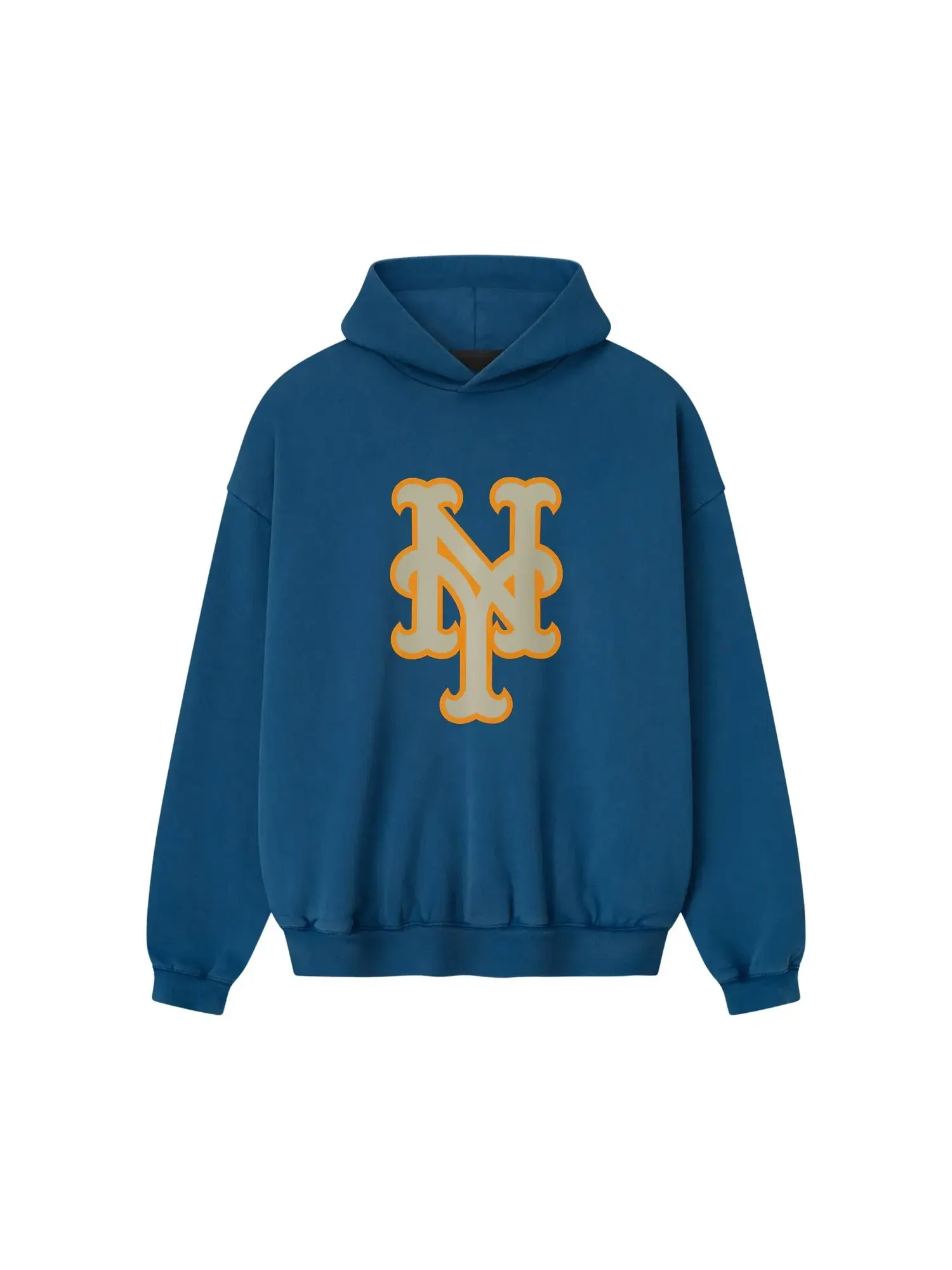 Толстовка Fear of God Essentials Mets Sport Hoodie — изображение 1 из 2, синий