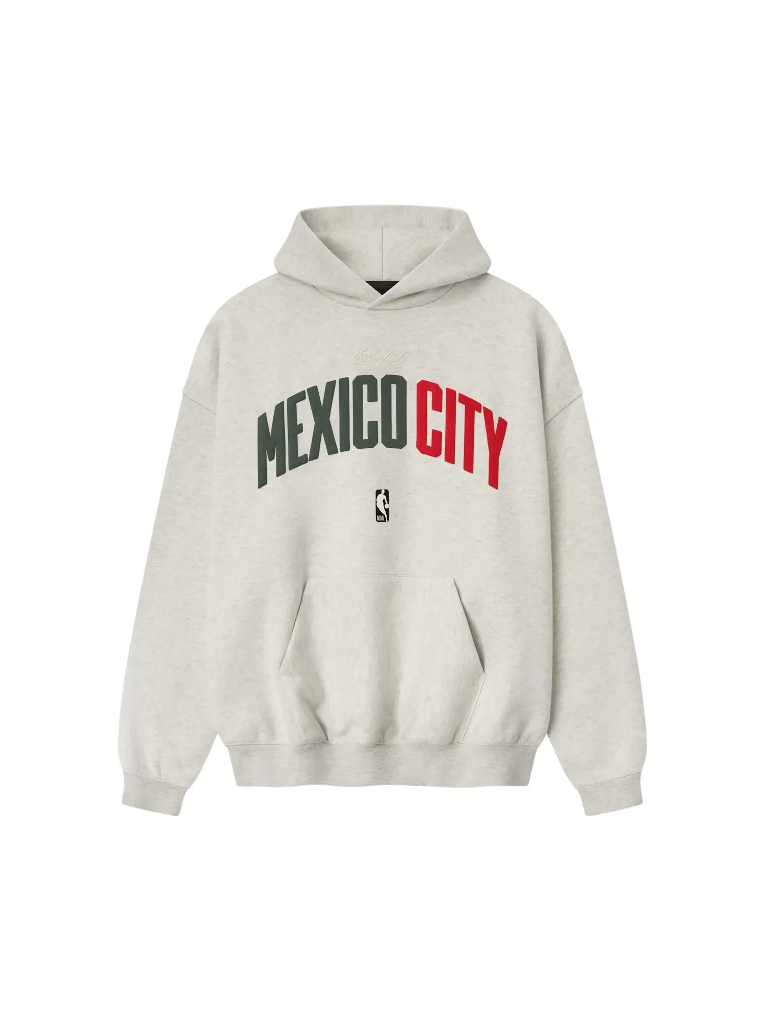 Худи Fear of God Essentials Mexico City 90s — изображение 1 из 2, овсяный