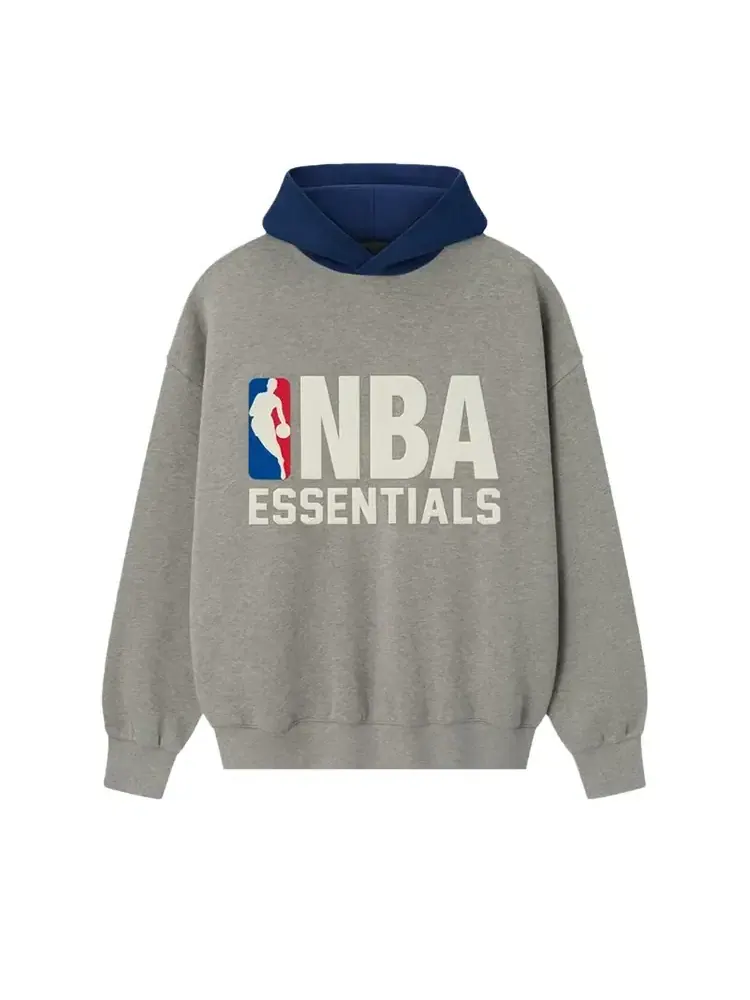 Худи Fear of God Essentials x NBA Sports Fit — изображение 1 из 2, серый