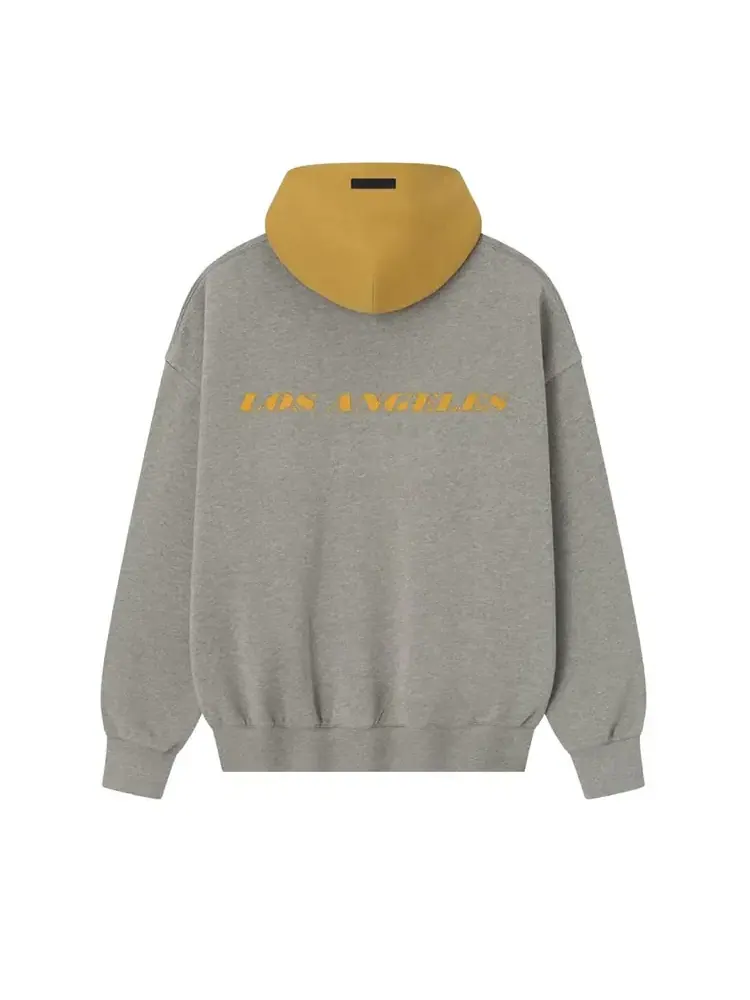 Худи Fear of God Essentials x NBA Lakers Sport — изображение 2 из 2, серый