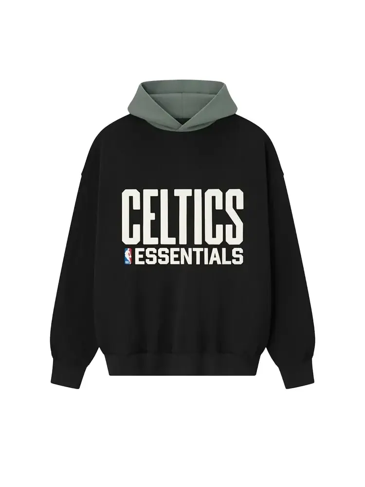 Худи Fear of God Essentials x NBA Celtics Sport — изображение 1 из 2, черный