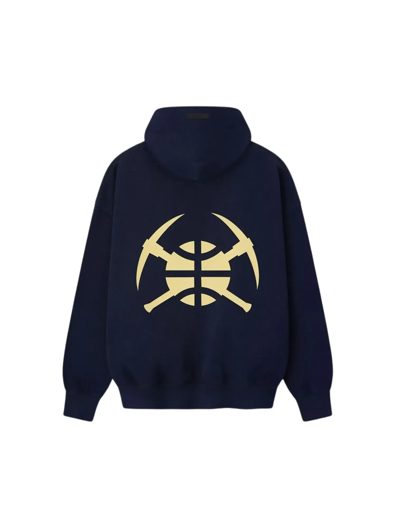 Толстовка Fear of God Essentials Nuggets Sport Hoodie — изображение 2 из 2, темно-синий