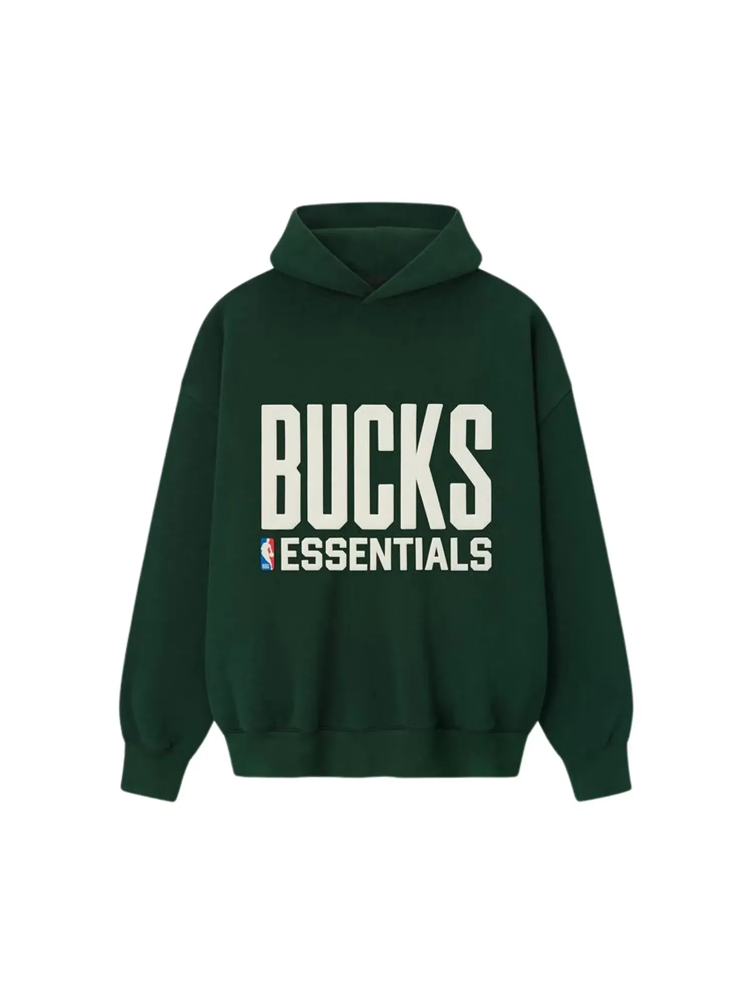 Толстовка Fear of God Essentials Bucks Sport Hoodie — изображение 1 из 2, лесной