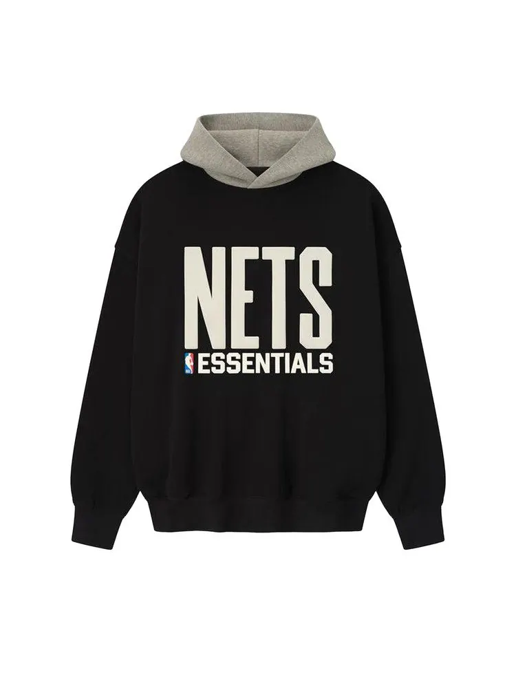 Худи Fear of God Essentials Nets Sport Hoodie — изображение 1 из 3, черный