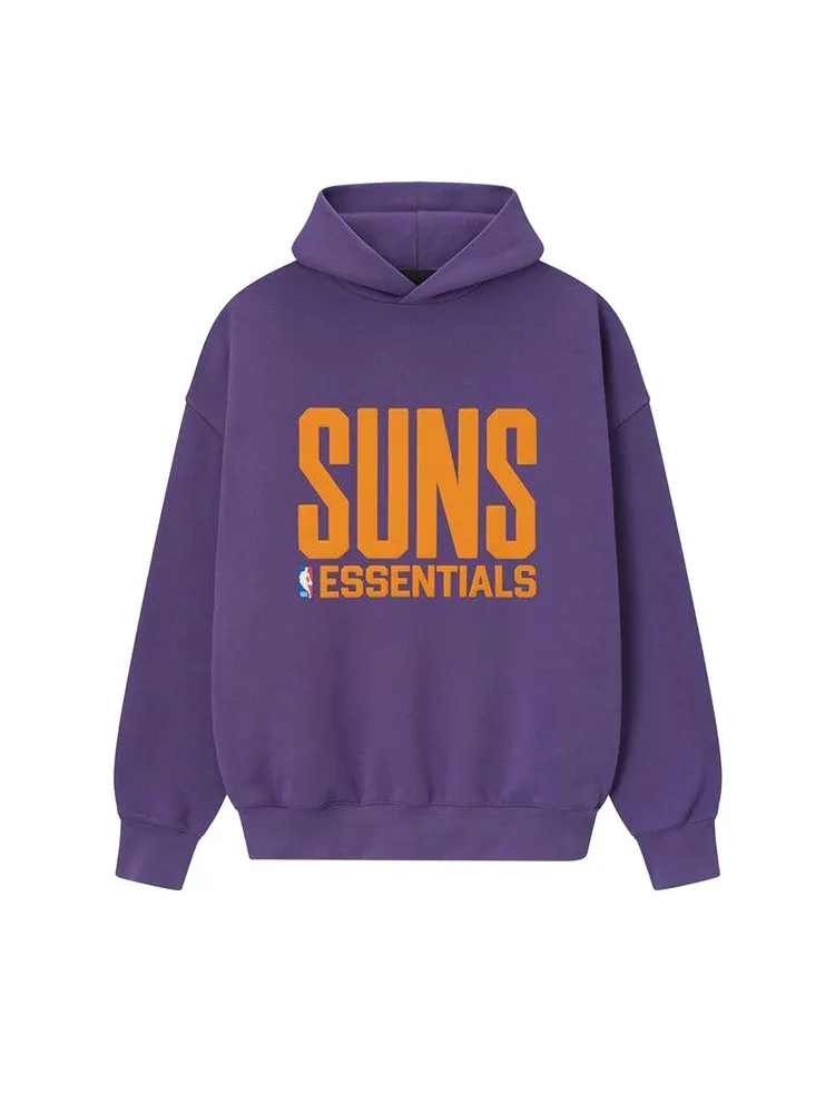 Худи Fear of God Essentials Suns Sport Hoodie — изображение 1 из 3, фиолетовый