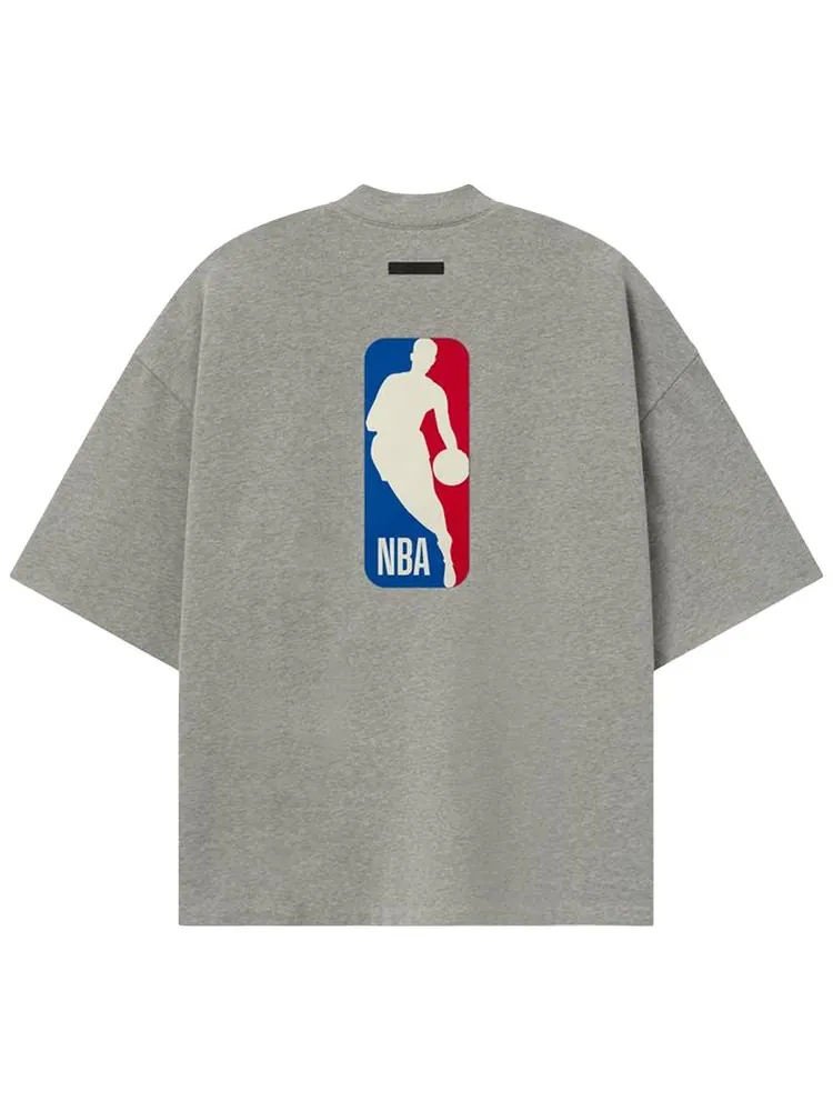 Куртка на молнии Fear of God Essentials NBA — изображение 2 из 3, серый