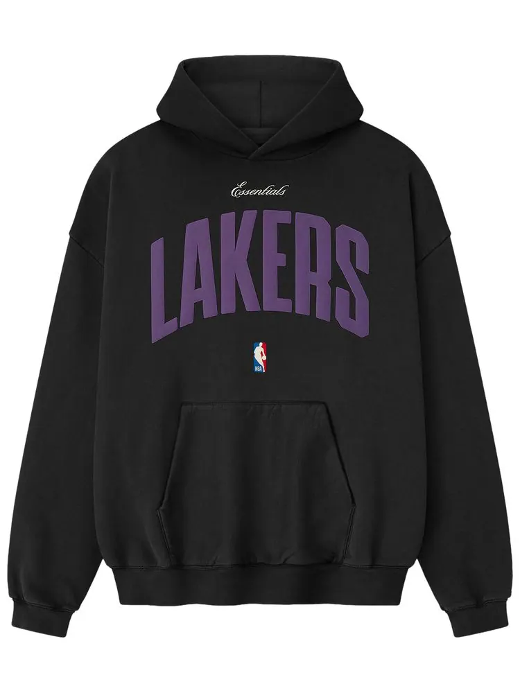 Худи Fear of God Essentials Lakers 90s — изображение 1 из 2, черный